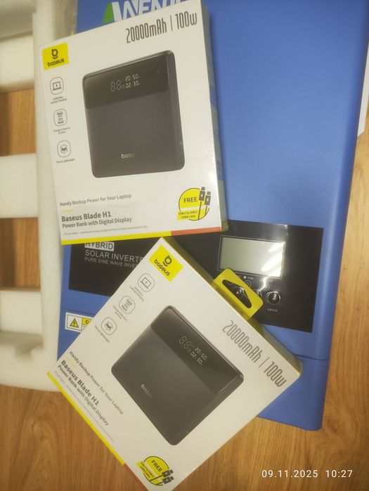 Baseus 2000mAh 100w Blade H1 Powerbank Power Delivery PD Quick Charge