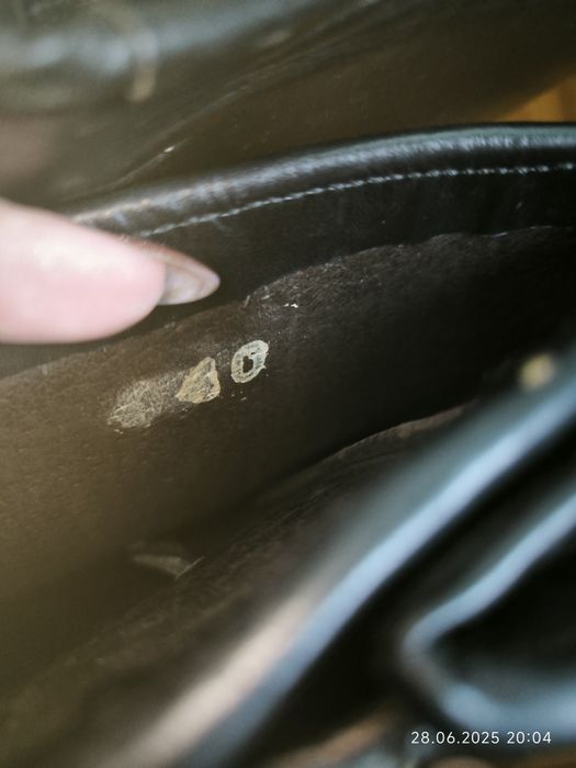 Чоботи для кінного спорту вінтаж шкіра р 40