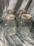 Conjunto 4 frascos 3,1 lt