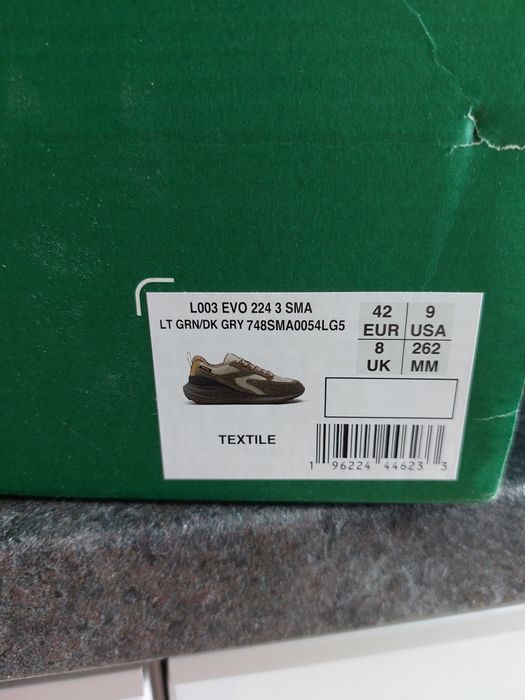 Чоловічі кросівки Lacoste р.42, устілка 26,5 см