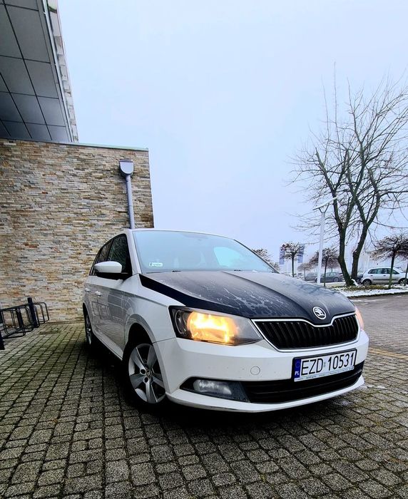 Skoda Fabia Skoda Fabia III, 2017, przebieg autostrada,
