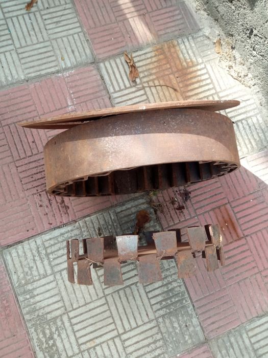 Металевий барабан для дробілки