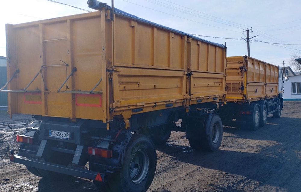 Терміново продається автомобіль МАЗ з причепом