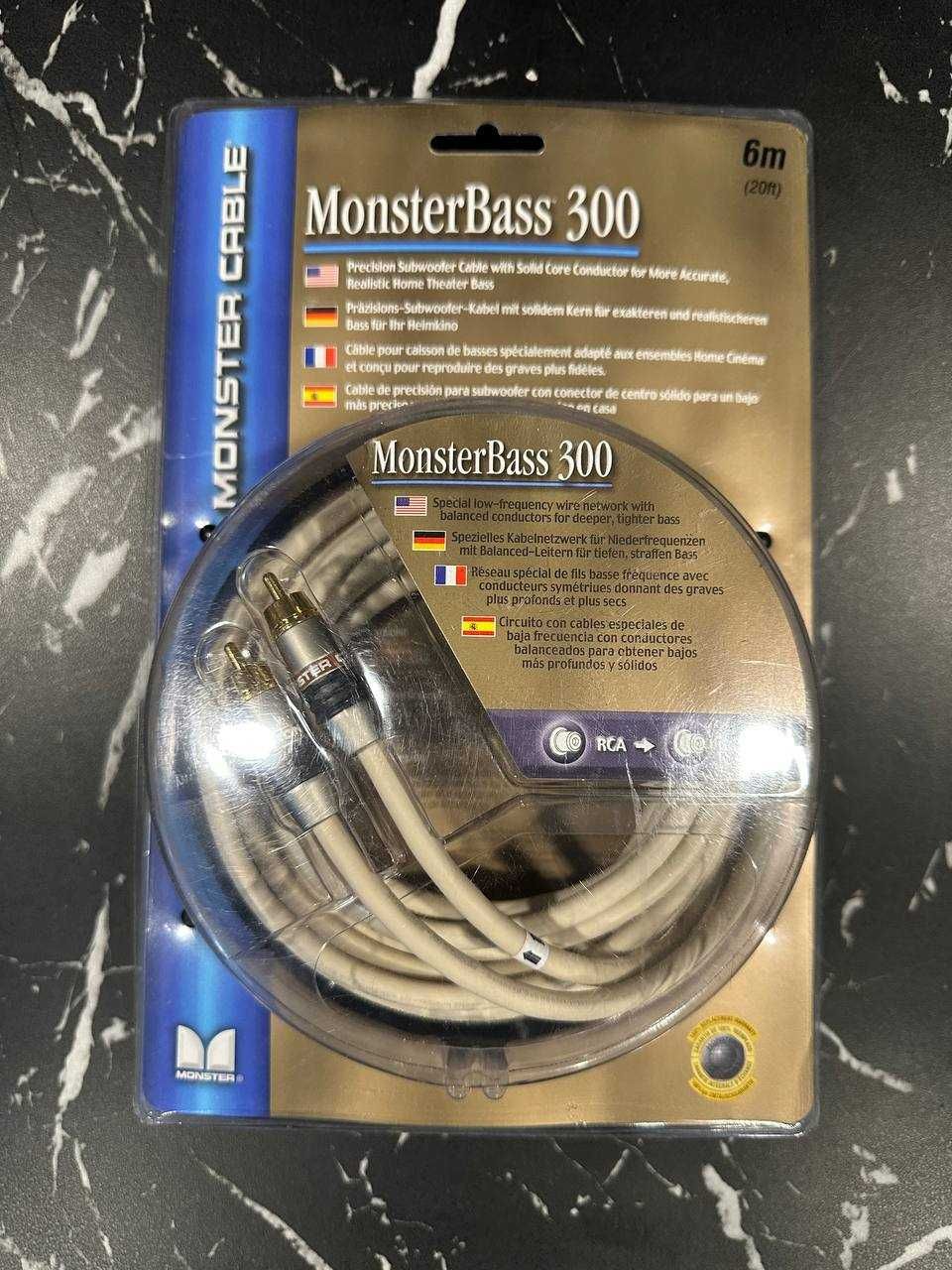 Аудио видео кабель Monster Cable Component / Subwoofer / RCA