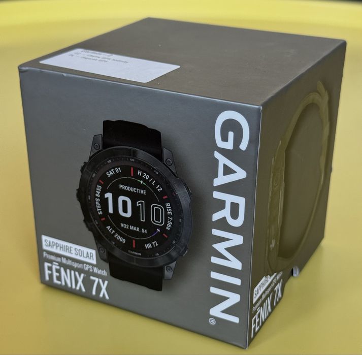 Garmin FENIX 7X Solar Sapphire