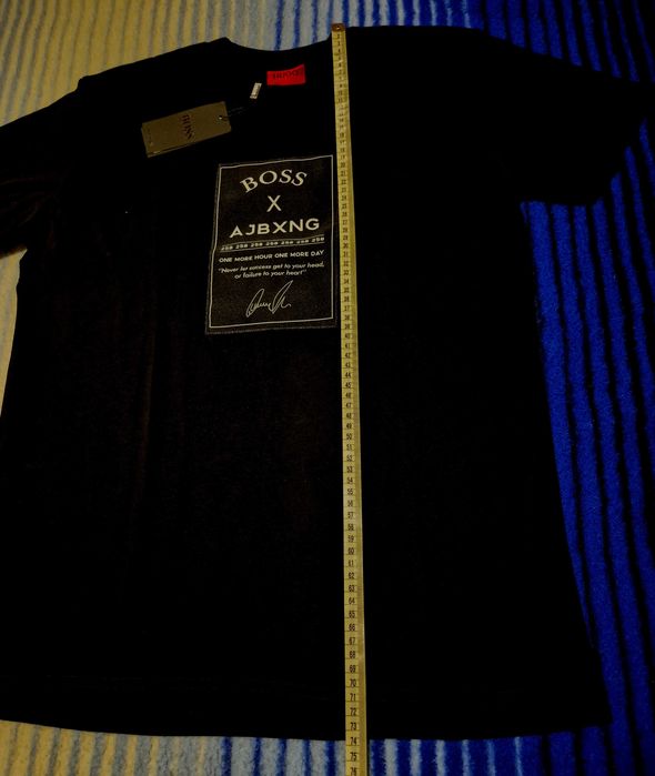 Super modna Czarna koszulka HUGO BOSS super jakość bawelna HB HIT XL