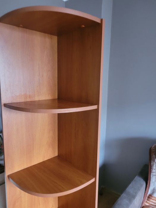 Regał narożny pięciopółkowy