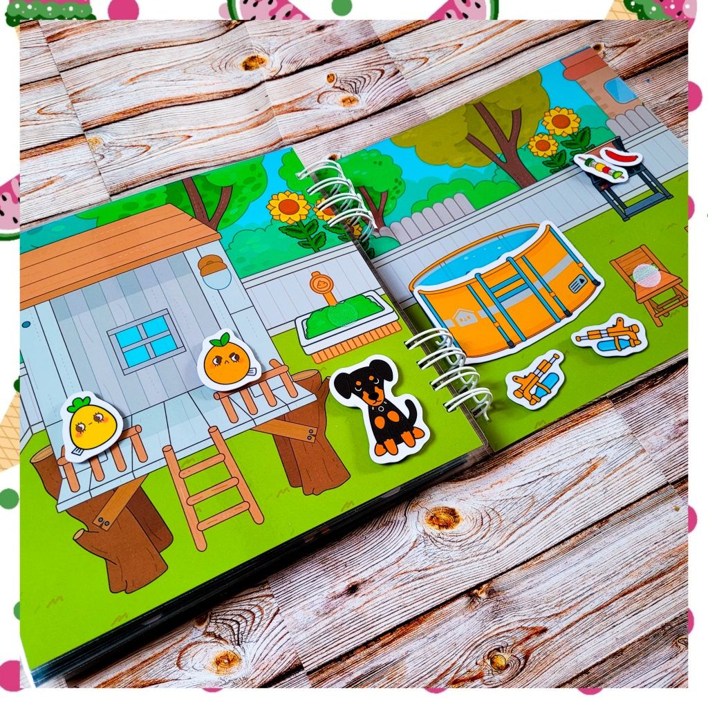 Domek rodzinny. Książka na rzepy Toca Boca. Avatar. Labubu. Lamibook.