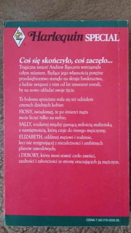 BOLESNA SPUŚCIZNA - Penny Jordan Harlequin Special Bestseller Romans