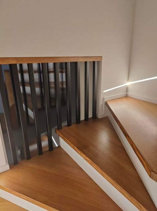 Сходи з дерева виготовлення та монтаж. Лесницы.