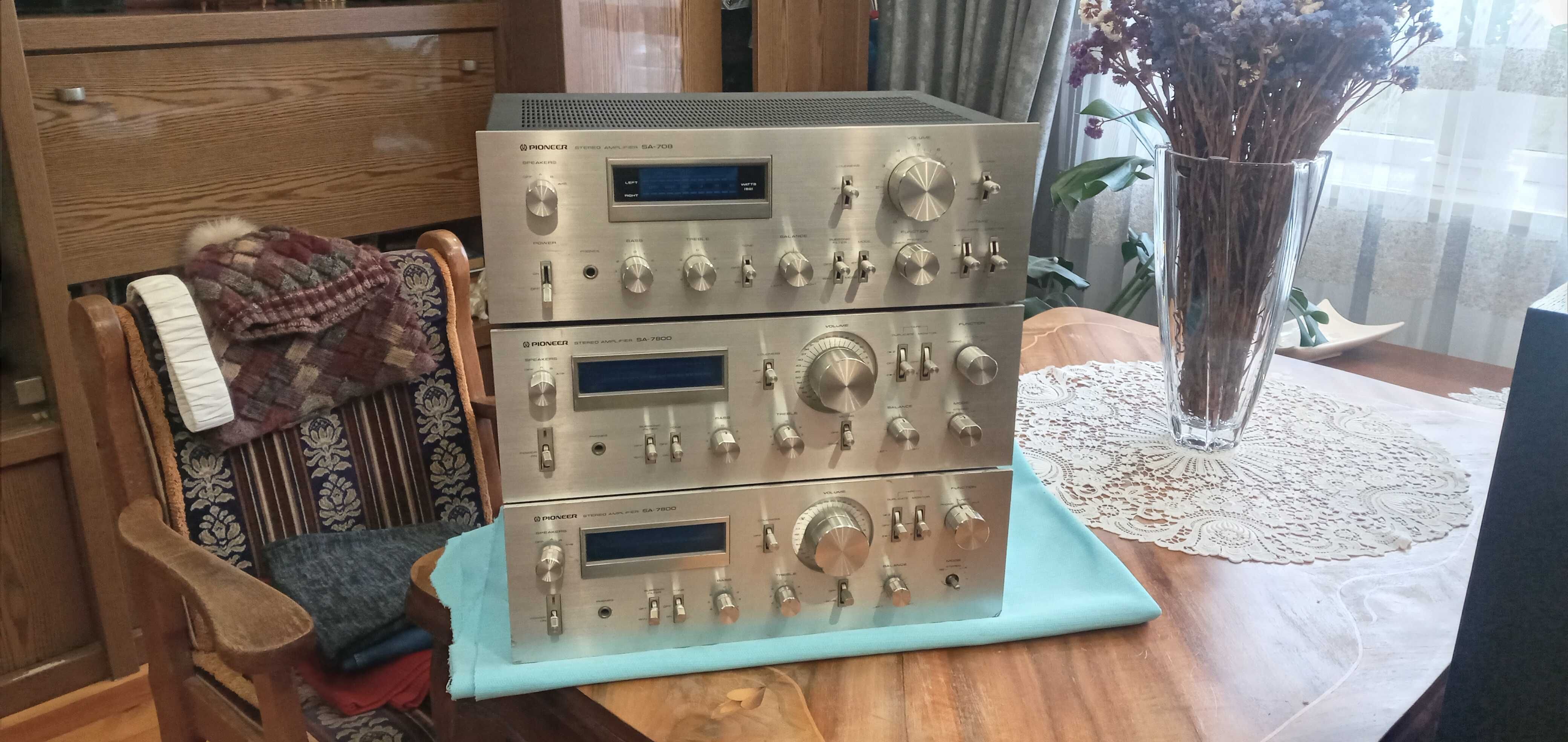 Підсилювач фірми Pioneer  SA-708 ,7800(  Japan )