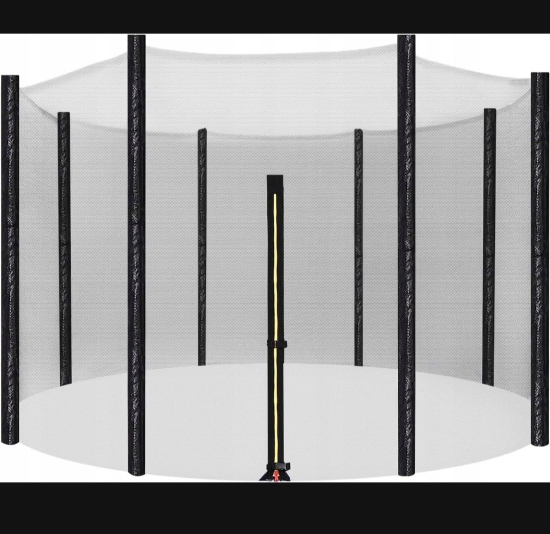 Siatka zabezpieczająca SONGMICS do trampoliny 244 cm
Okrągła na 6 Tycz
