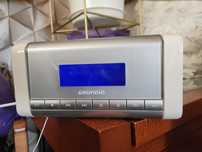 Rzeszów. Mały odtwarzacz cd radio Grundig budzik biały