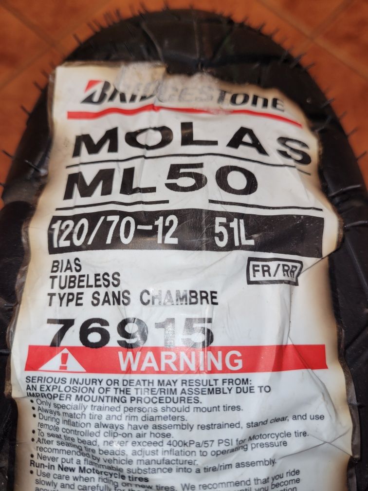 Opona skuter Bridgestone ML50 120/70/12