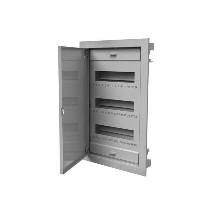 Rozdzielnica 3x12 (+6) P/T drzwi metalowe IP40. Biała