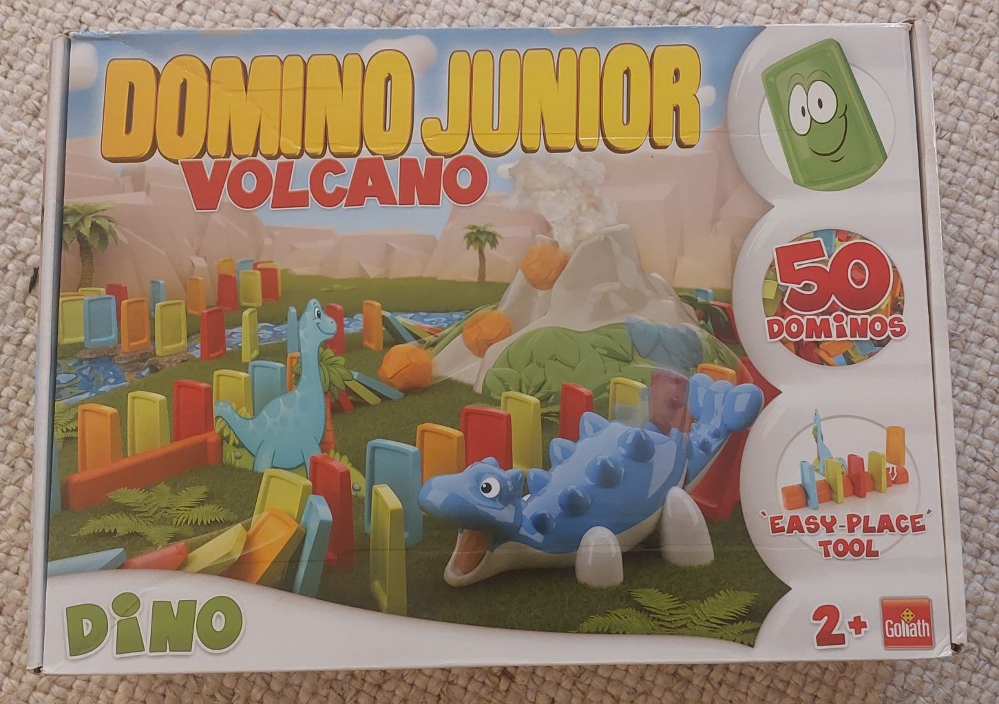 Domino junior dino volcano