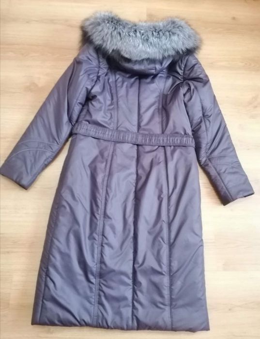 Зимове пухове пальто