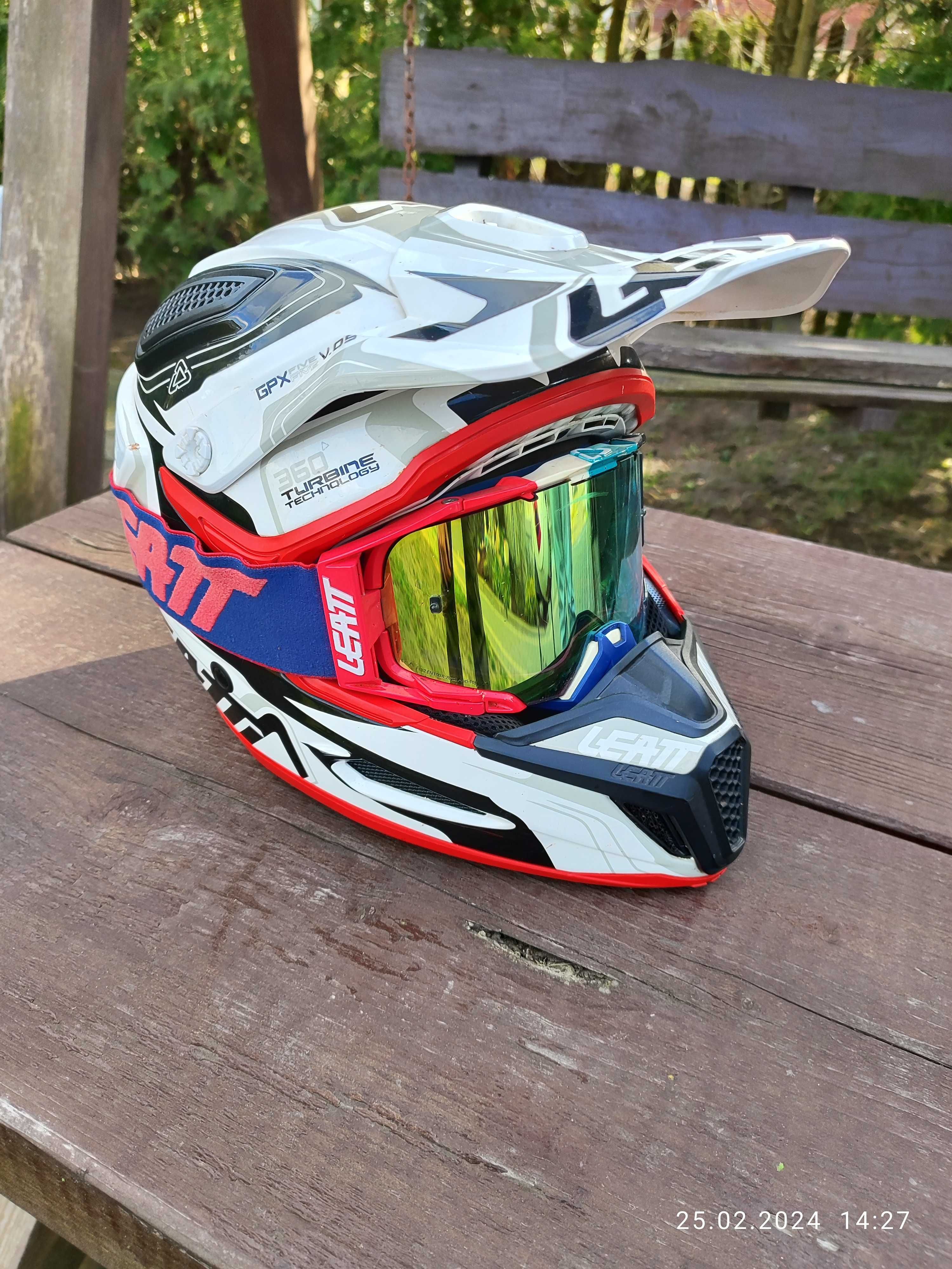 kask Leatt GPX 5.5 L w bdb stanie