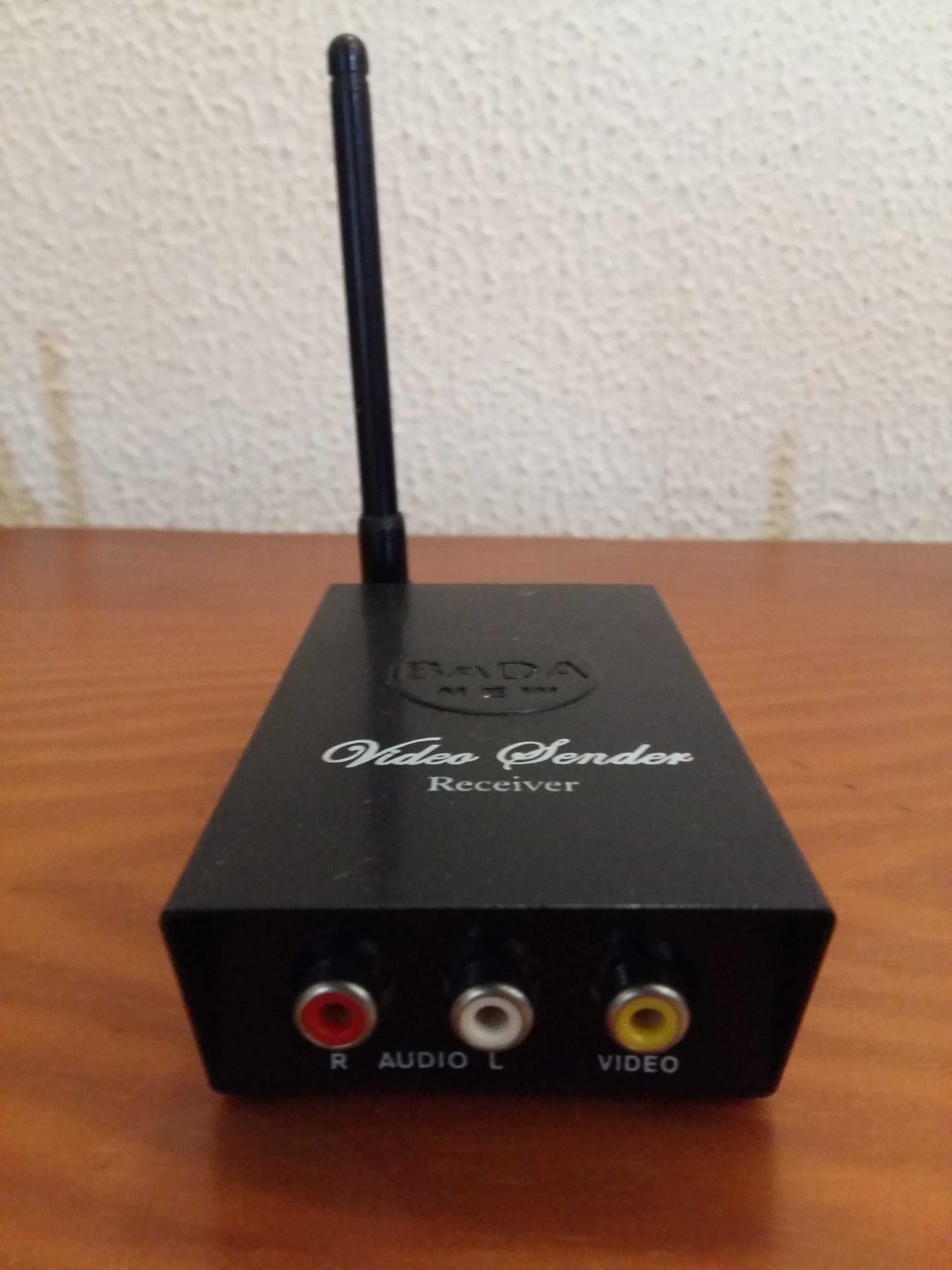 Receptor e Transmissor Wireless - Vídeo / Áudio (RESERVADO)