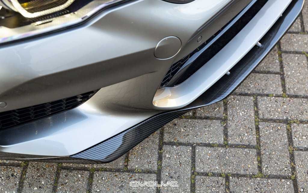 BMW M5 F90 Dokładka Zderzaka Spoiler Carbon RKP