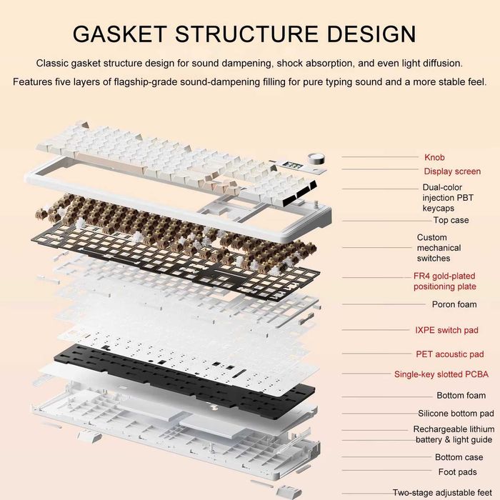 Клавиатура Aula F108 Pro
