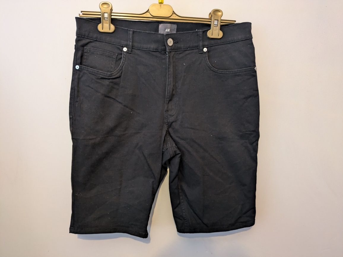 Spodenki H&M rozmiar 32 czarne