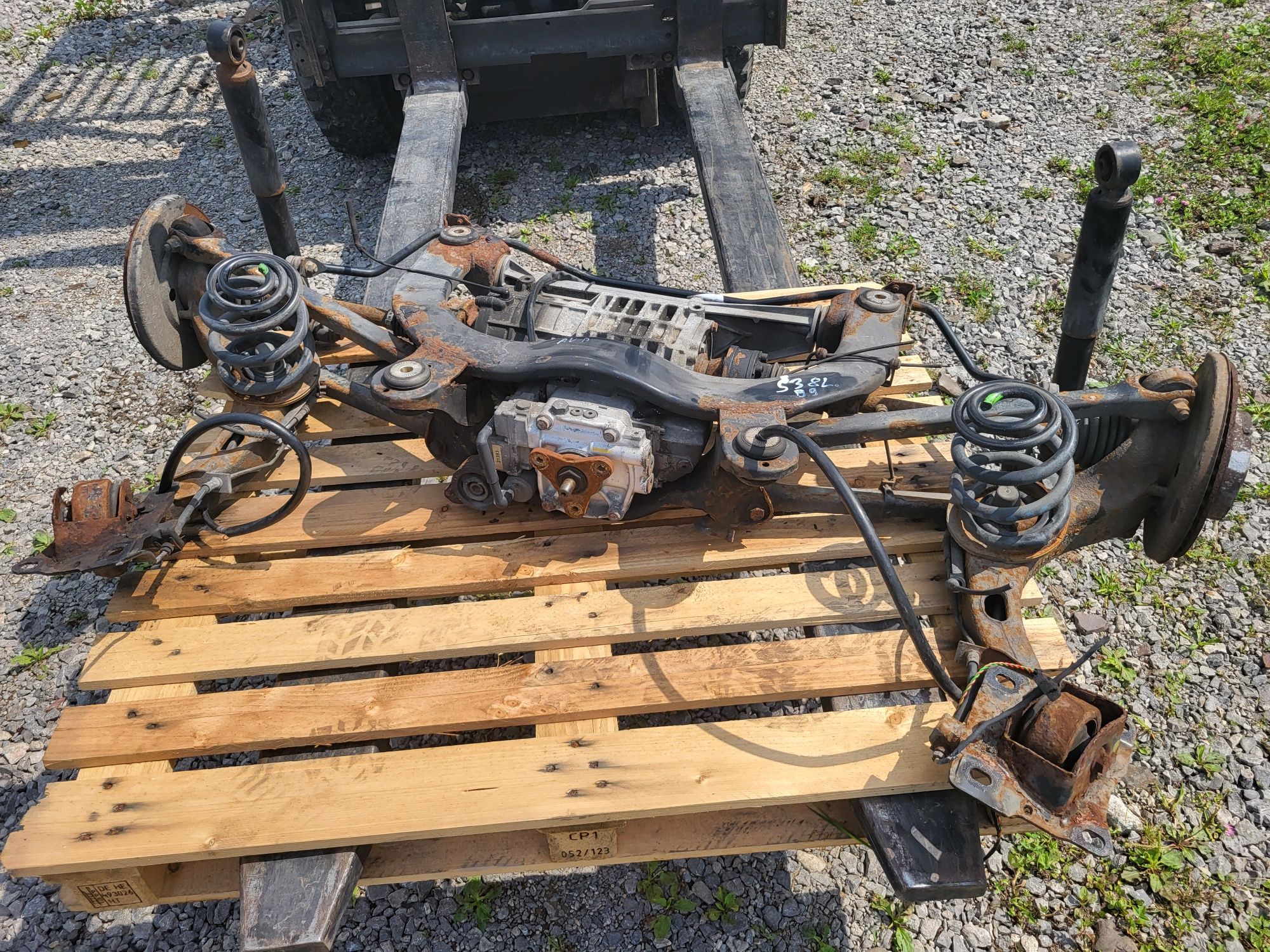 Dyferencjał Haldex Półosie Sanki Audi S3 8L