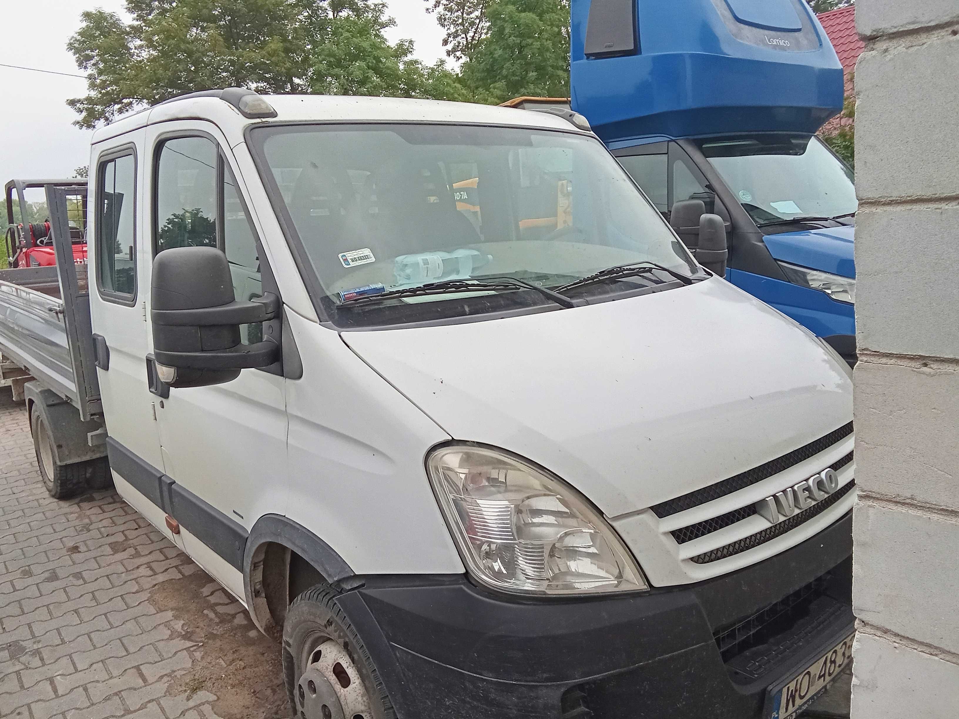 Iveco daily wywrotka doka 7 osób 35c18 2008r
