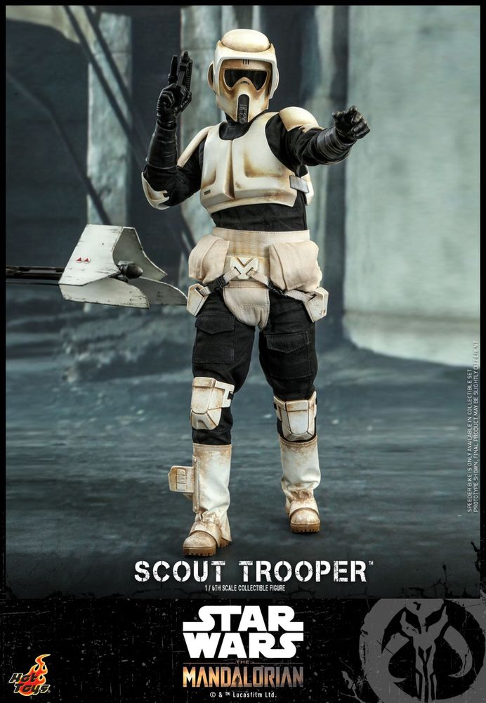 Фигурка 1/6 hot toys tms 16 THE MANDALORIAN – SCOUT TROOPER star wars