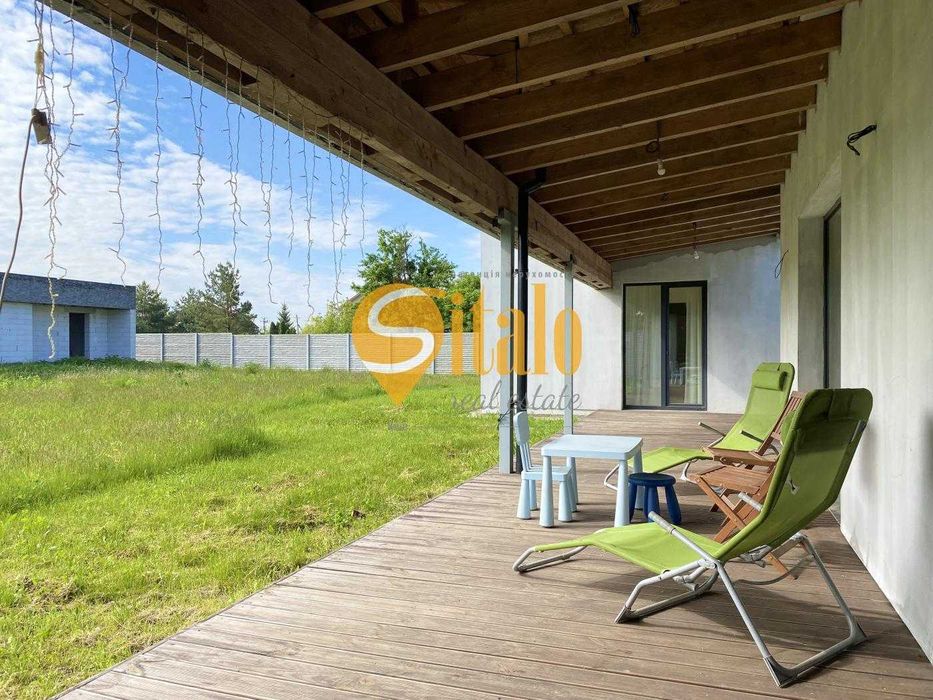 Новий будинок High-tech: ремонт, камін та тераса, Глеваха, 4кім, 22сот