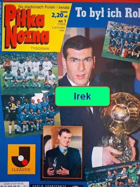 Tygodnik "Piłka Nożna" - rocznik 1999