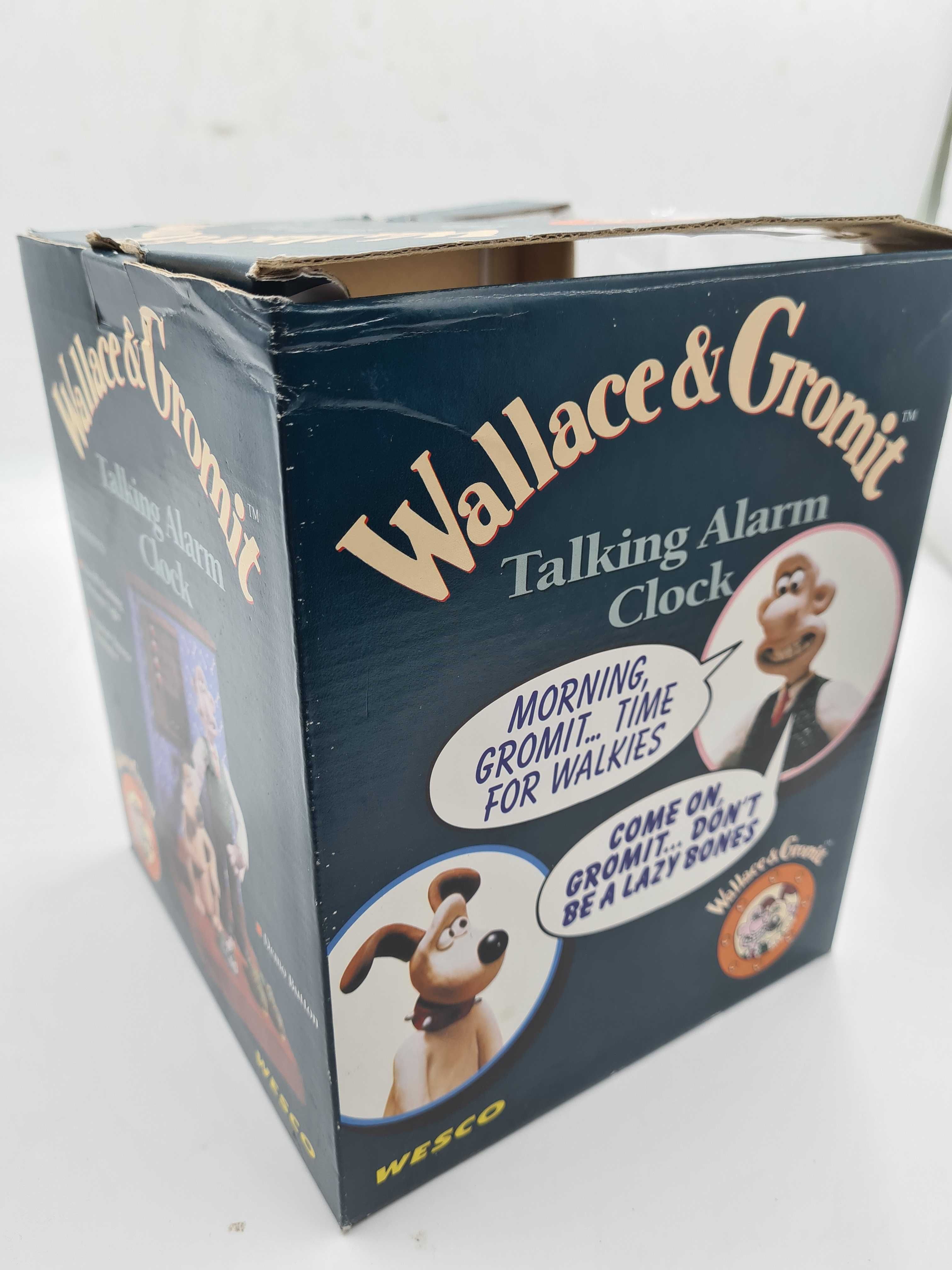 Wallace and Gromit figurka zegarek Unikat 1995 rok