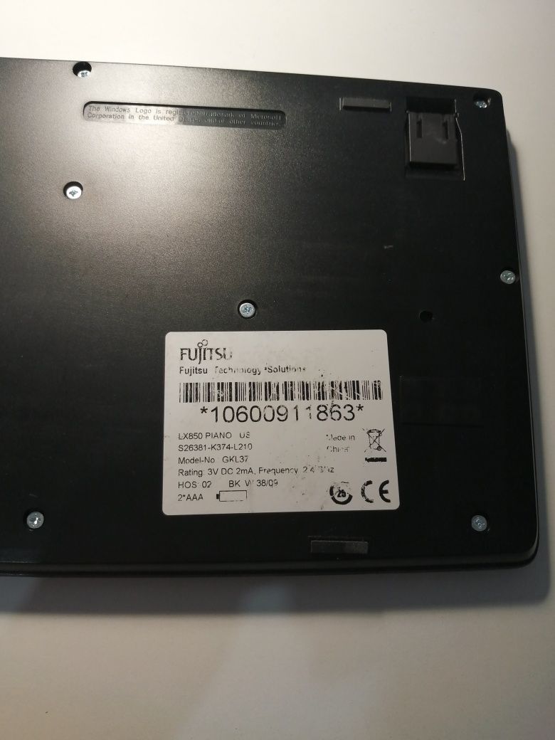 Klawiatura Fujitsu Siemens LX850 Piano D