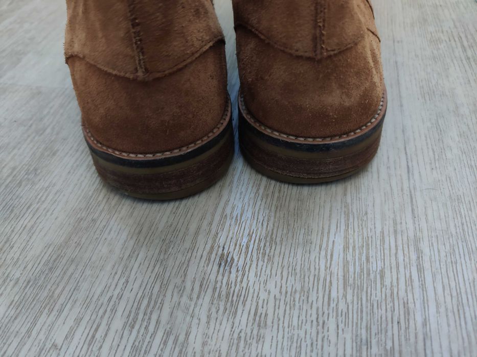 Якісні чоловічі челсі ботинки замшеві 44 р на стопу 29 см оригінал