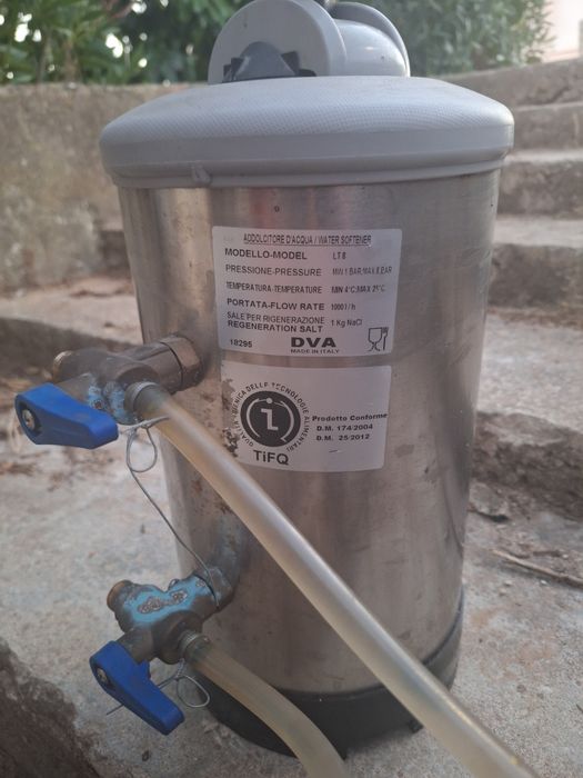 Descalcificador de água, 8 litros