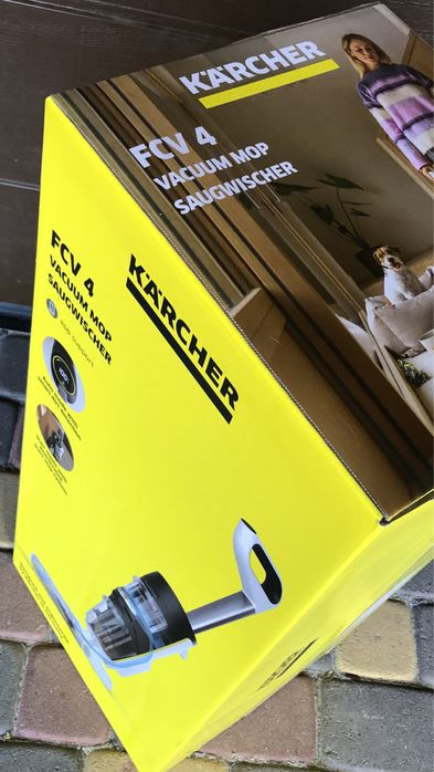 Пилосос, вологе прибирання і сушка 3 в 1 Karcher FCV 4 моющий пылесос