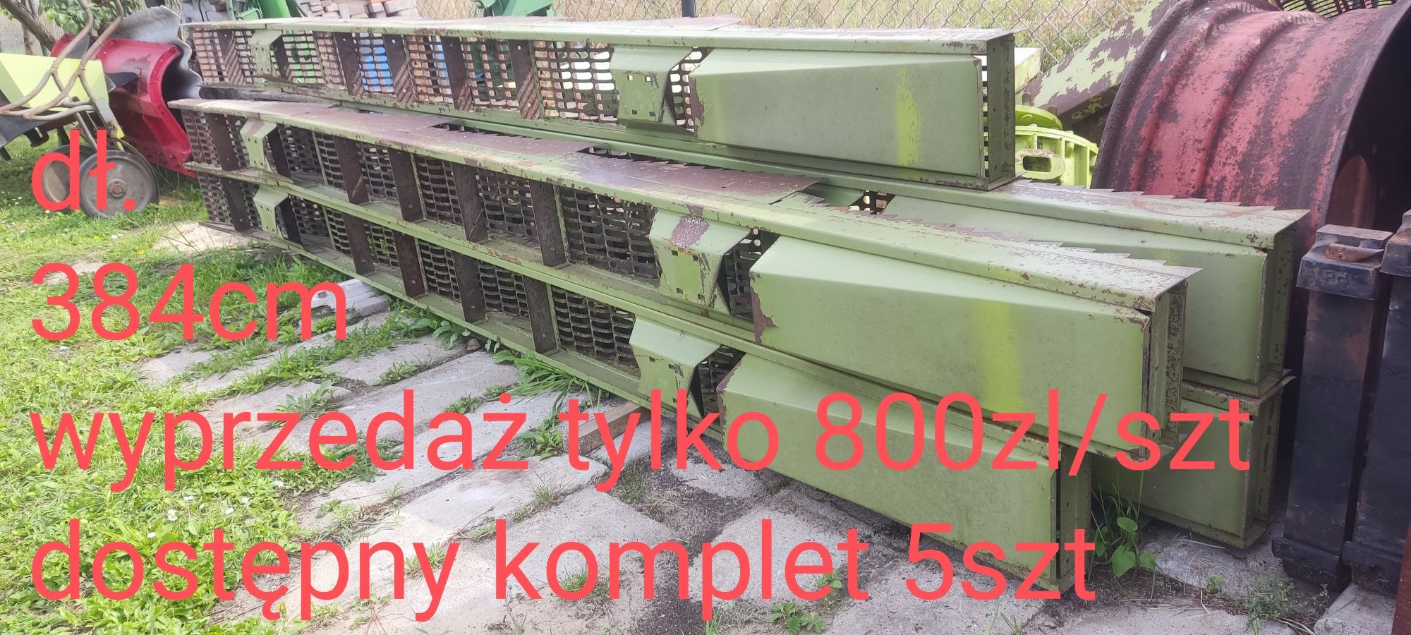 Claas dominator wariator odrzutnik