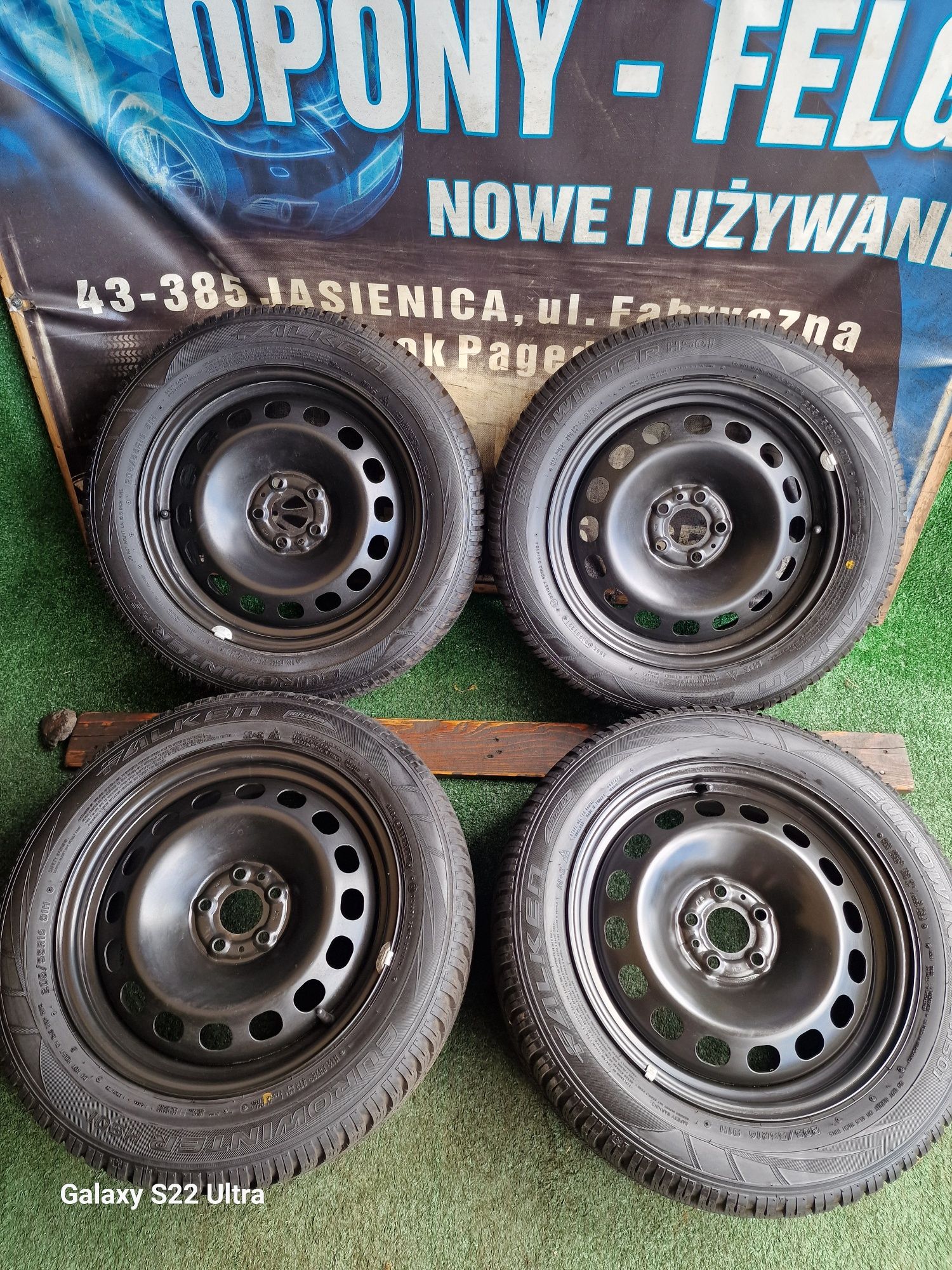 Koła zimowe 16 5×98 Fiat 500 Tipo Bravo Brava Croma Doblo Saab 9mm !!