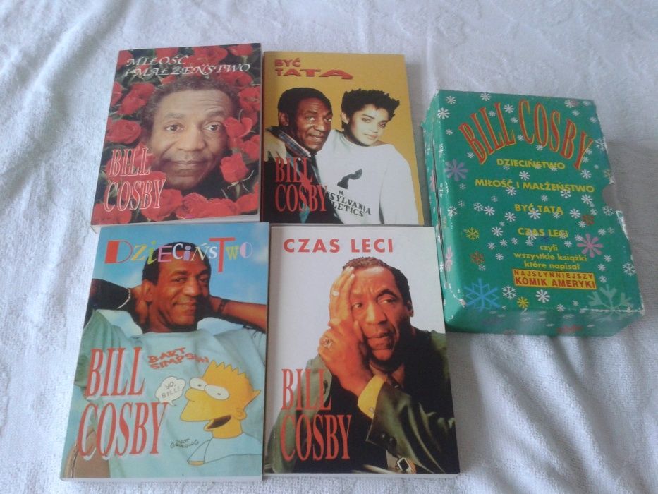 Nowe! 4 książeczki sławnego komika Bill Cosby
