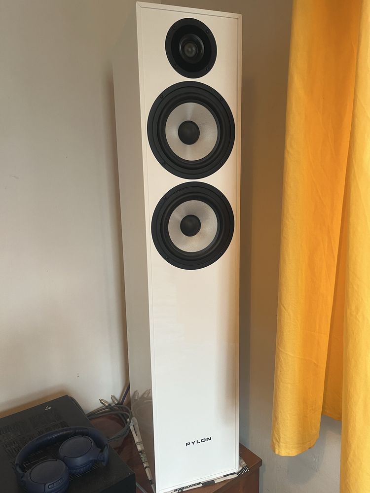 2 Kolumny głośnikowe PYLON AUDIO Pearl 25 Biały połysk