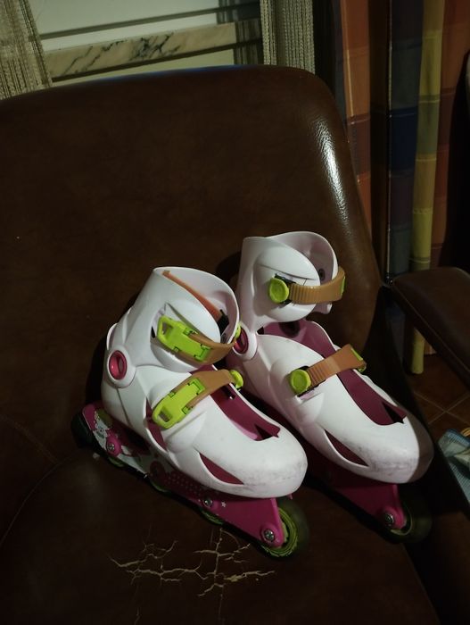 Patins em linha usados