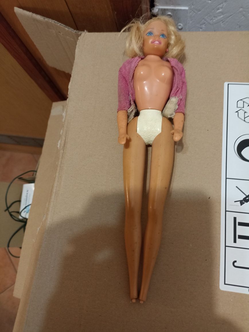 6 bardzo starych lalek Barbie i Ken roczniki 1959, 66,68