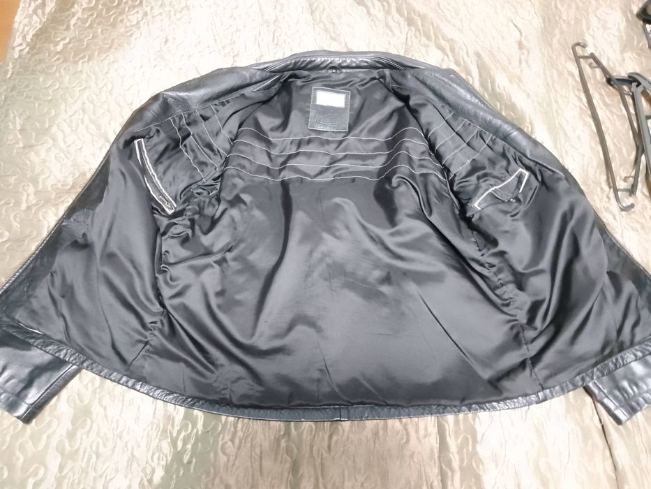 Kurtka skórzana męska 52