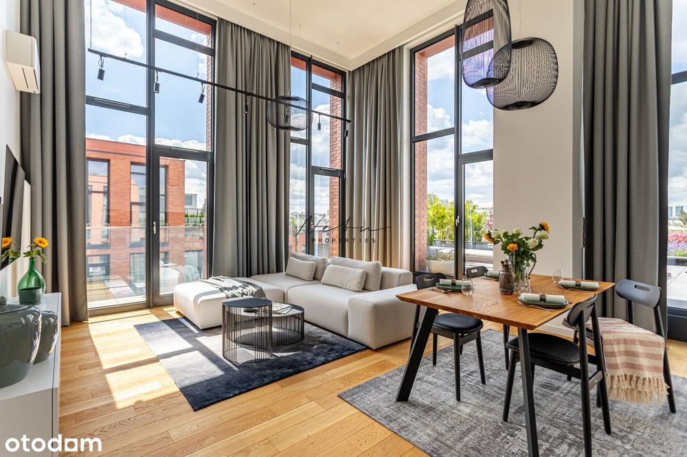 Unikatowy penthouse w inwestycji Koneser na Warszawskiej Pradze