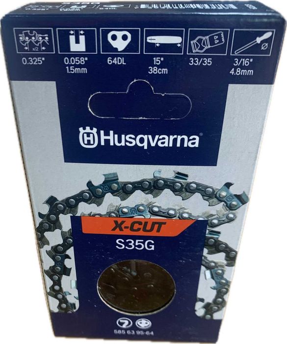 Ланцюг Husqvarna X-CUT S35G; 0.325"; 1.5мм; 64 звена