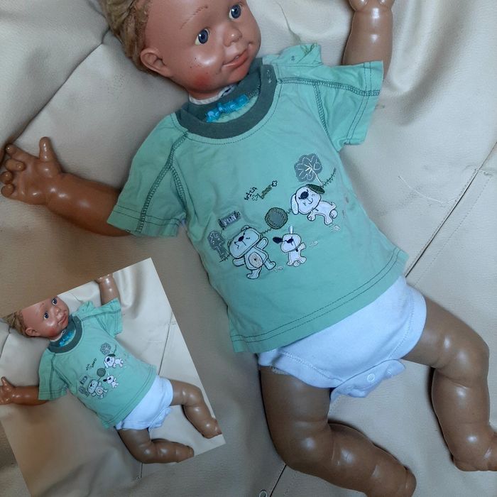 Zestaw roz 68 8 sztuk tshirt lato mega paka komplet wyprawka