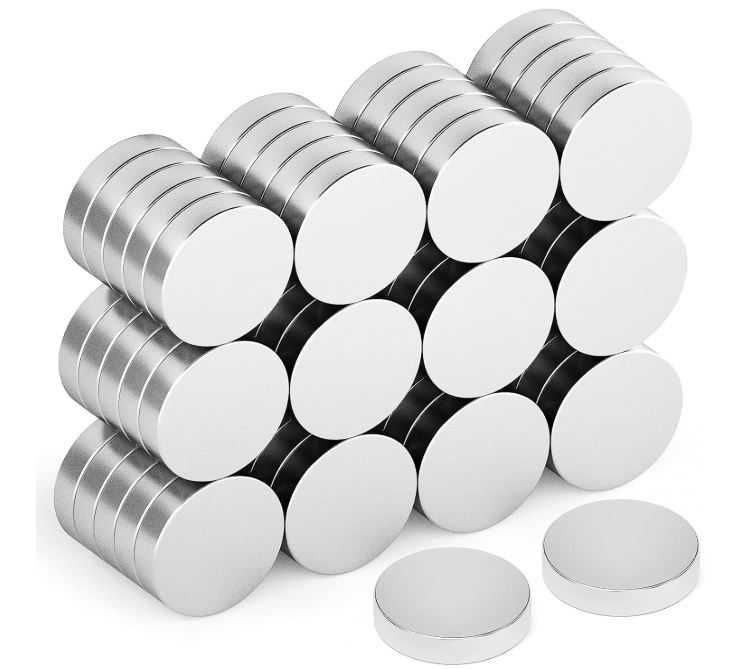 Zestaw 150 magnesów 6x1mm FINDMAG