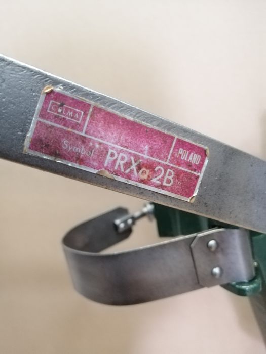 Uchwyt Stojak wiertarski imadło celma po renowacji statyw wiertarka