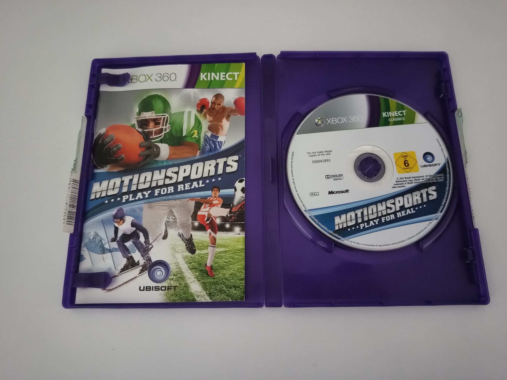 Gra Xbox 360 KINECT Motion Sports Play For Real