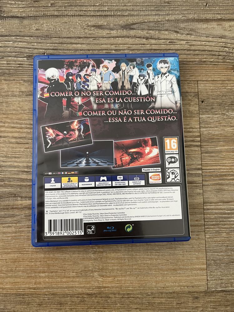 Tokyo Ghoul para Ps4